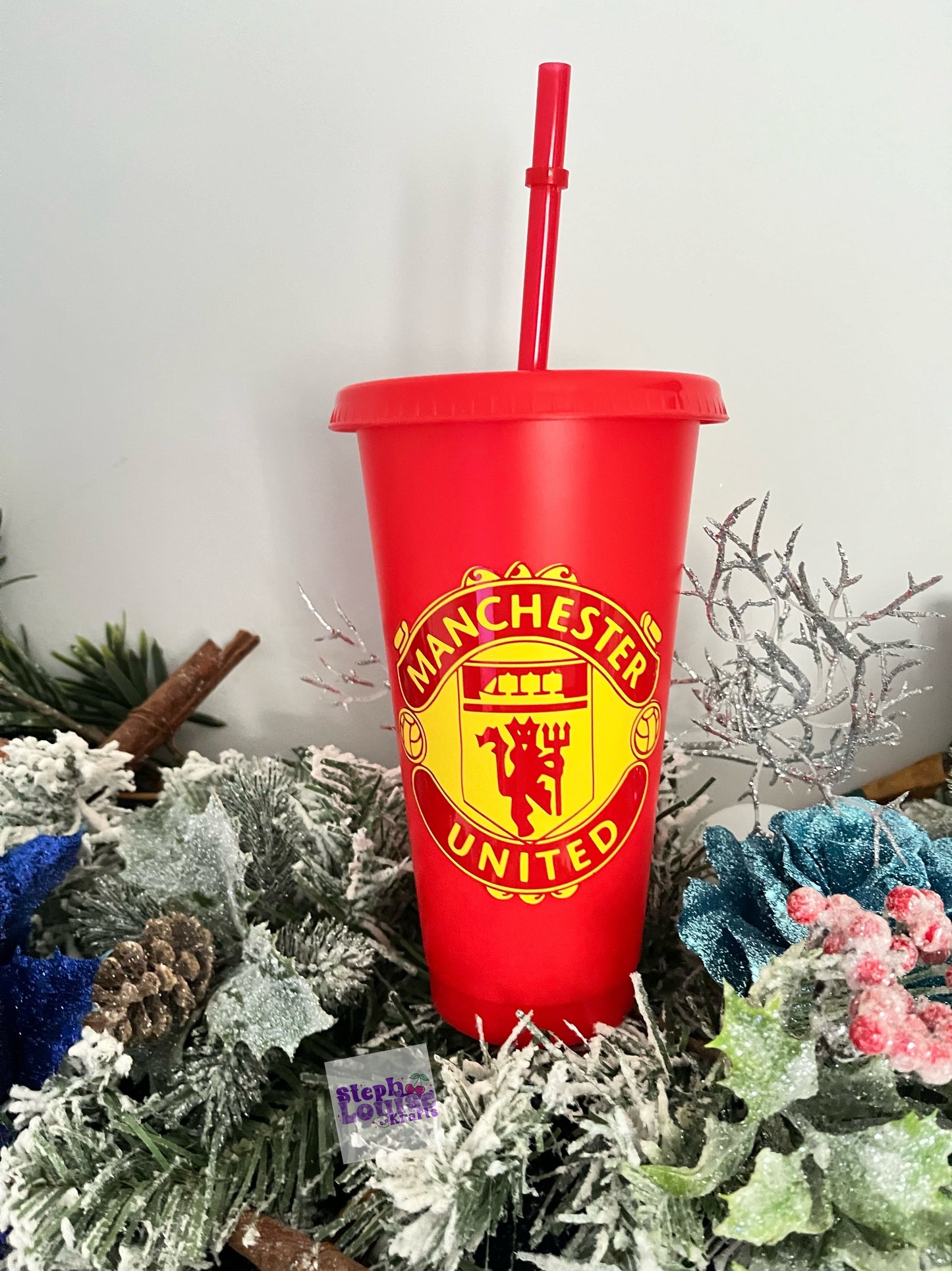 Football team 24oz cold cup