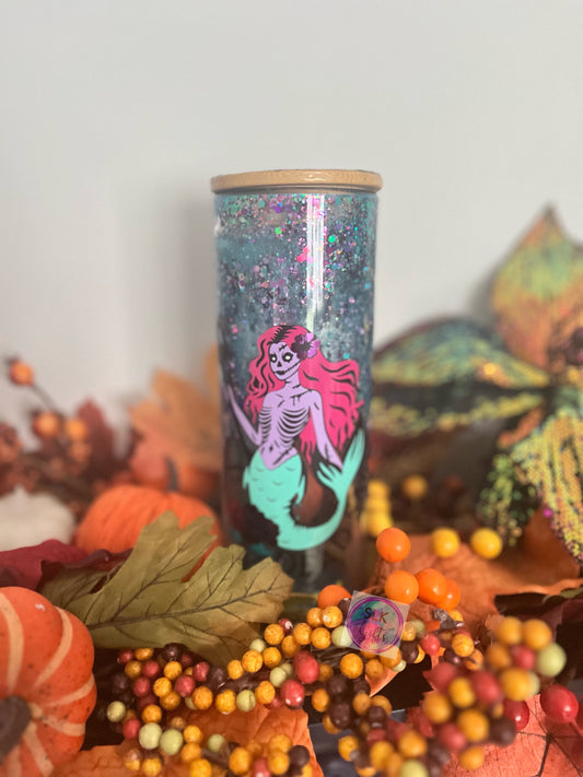 Dead Salty Snowglobe glass can