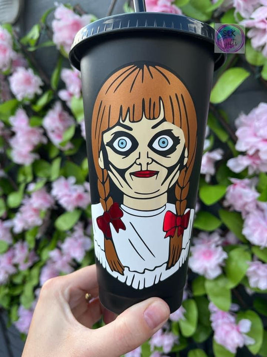 Anna doll 24oz cold cup