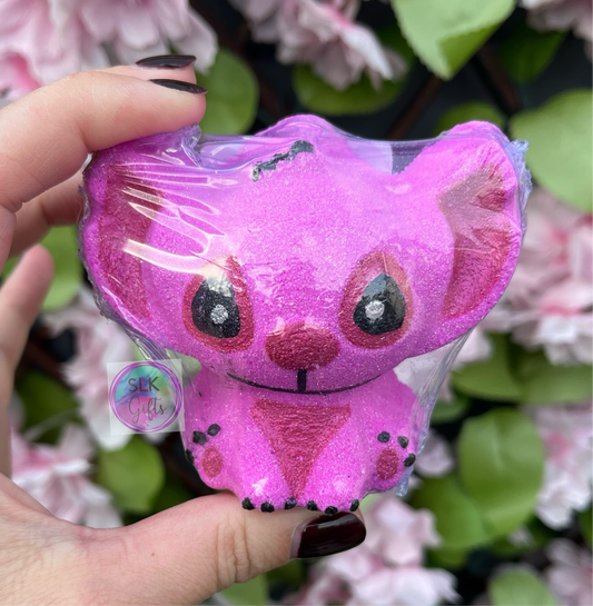 Pink Alien 624 bath bomb
