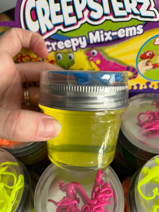 Creepy Mix-ems putty slime