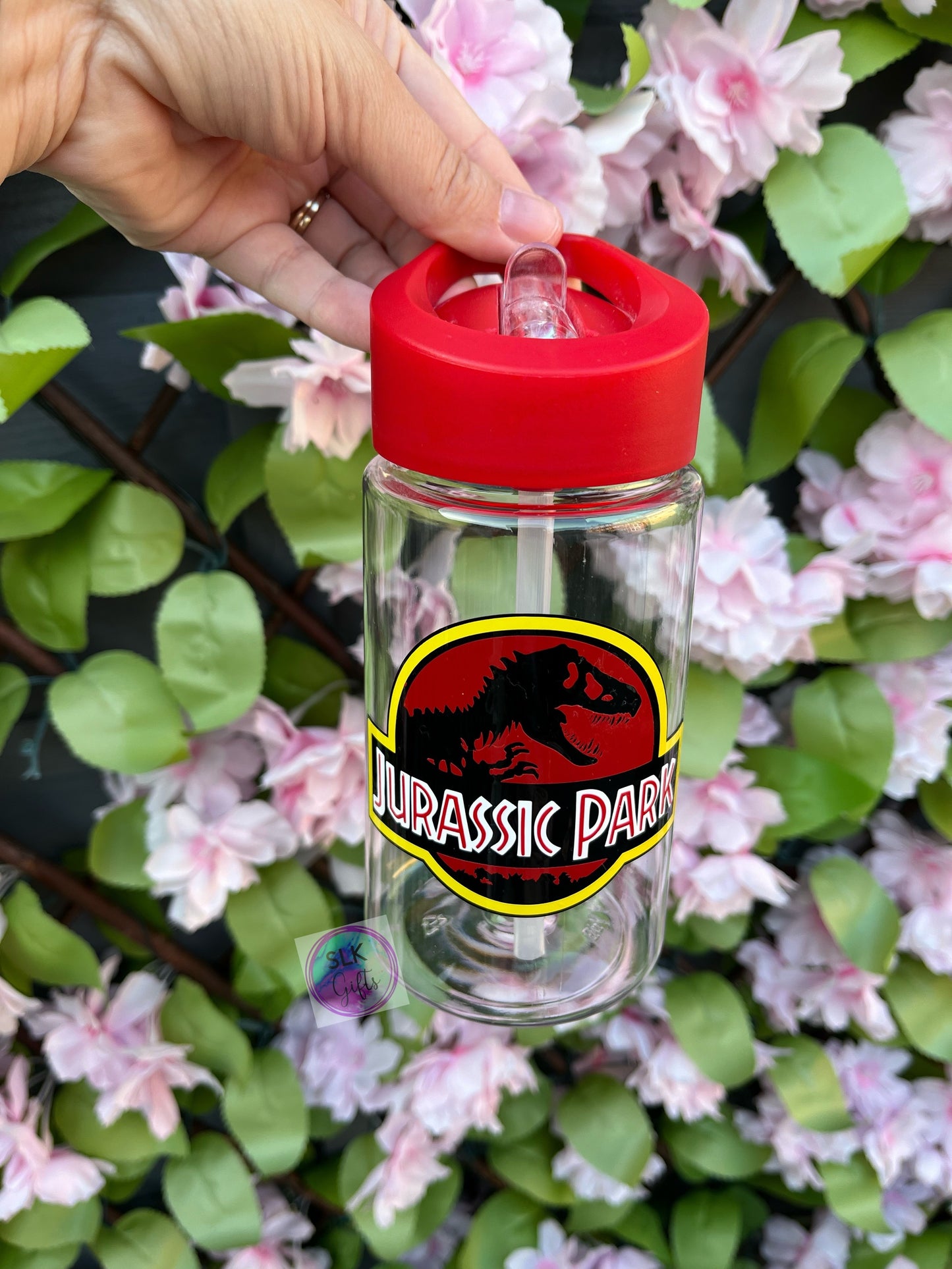 Dinosaur water bottle